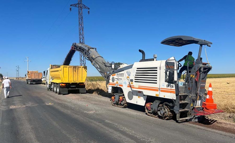 Esetçenin Bozuk Yolları Yapılıyor 