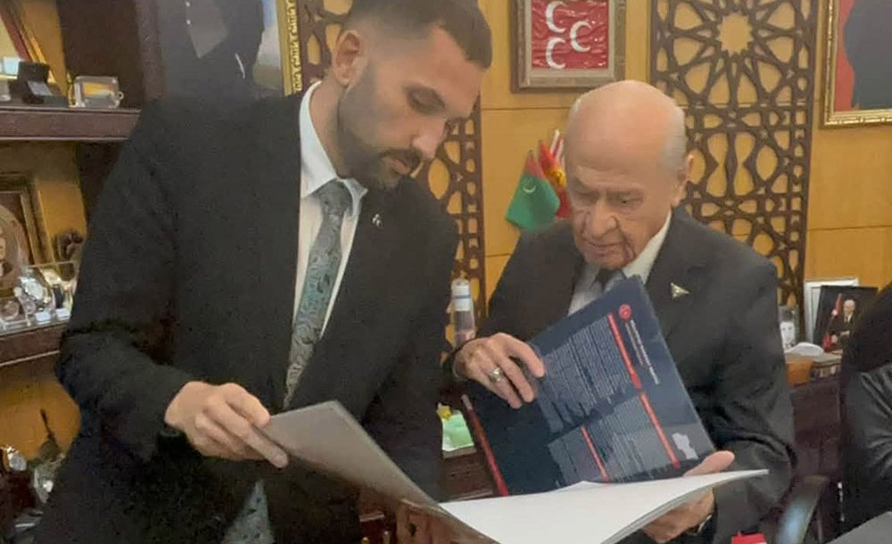 Furkan Biçer Devlet Bahçeli'yi Ziyaret Etti 