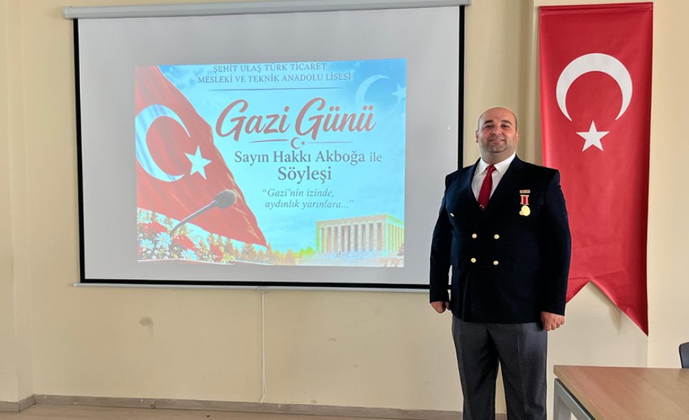 Gaziler Günü Kapsamında Anlamlı Söyleşi 