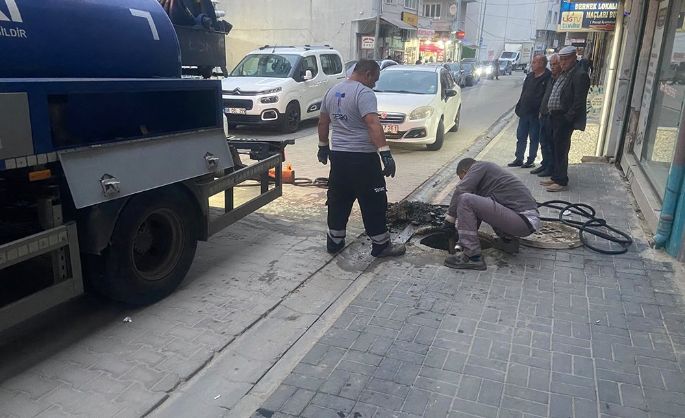 Haberimiz Sonrası Tıkalı Rögar Açıldı