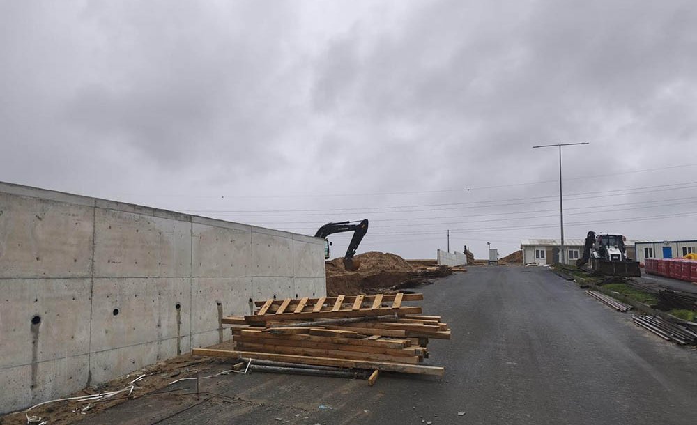 Hal Binasında Çalışmalar Sürüyor 