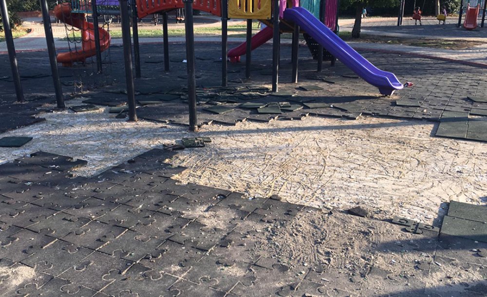 Havuzlar Mahallesi'ne Yakışmayan Park 