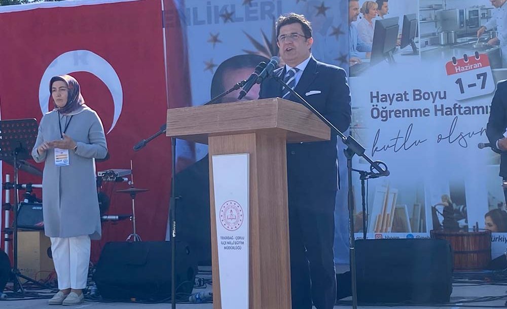 Hayat Boyu Öğrenme Haftası Etkinlikleri Çorlu'dan Start Aldı