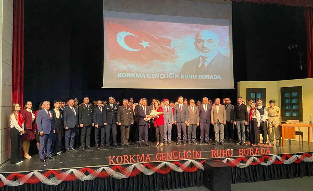 İsti̇klal Marşimizin Kabulünün 105. Yili Kutlandi 