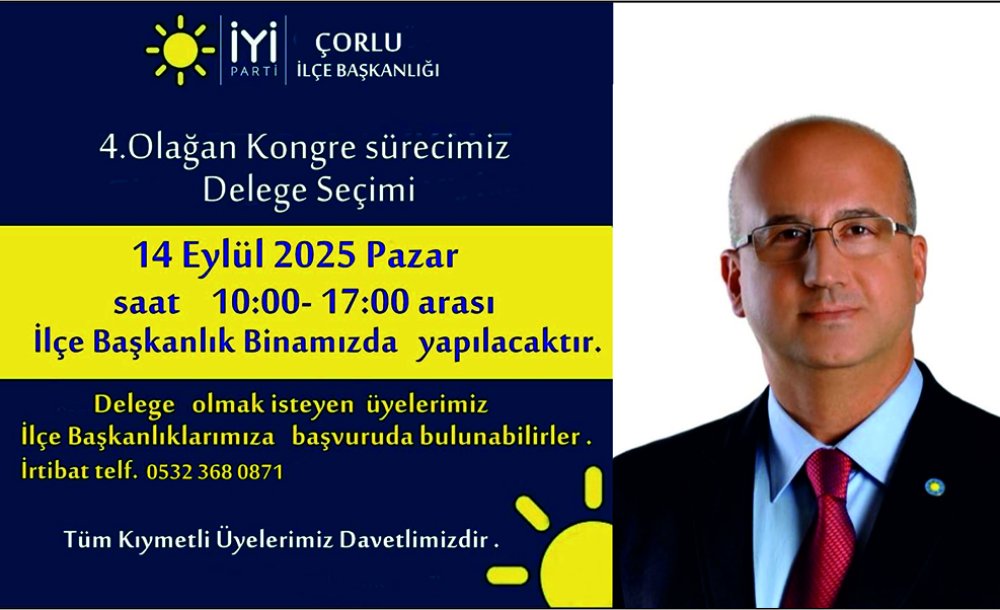 İyi̇ Parti'de Kongre Süreci Başlıyor 