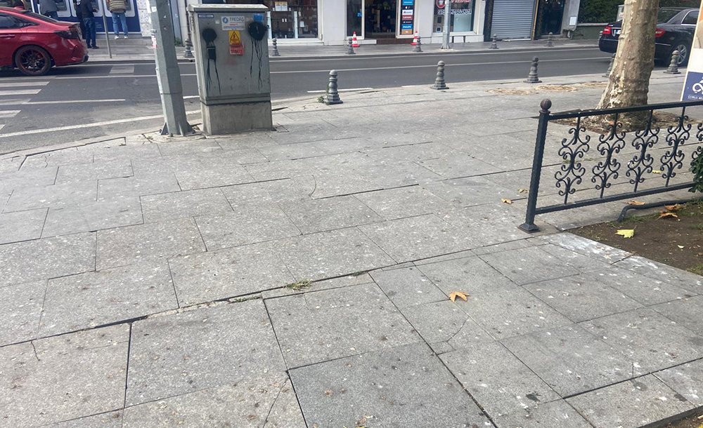 Kaldırımların Üzeri Kuş Pisliğinden Geçilmiyor 