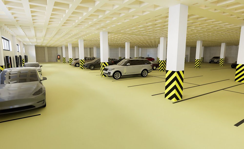 Katlı Otopark Hızla Yükseliyor 