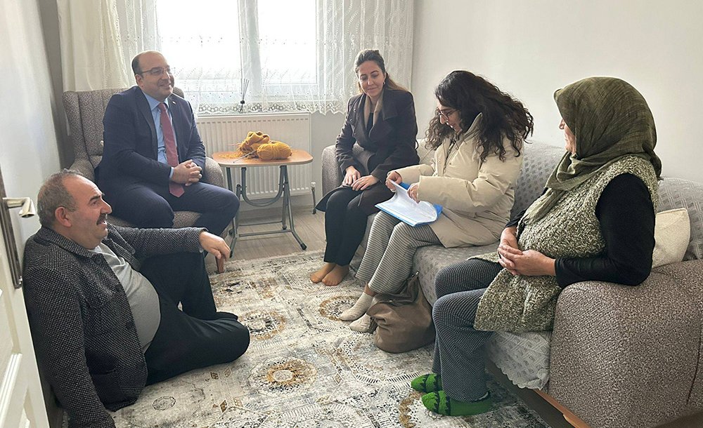 Kaymakam Duman'dan Hane Ziyaretleri