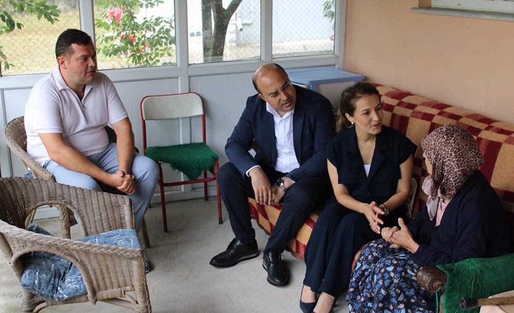Kaymakam Duman'dan Velimeşe'de Hane Ziyaretleri