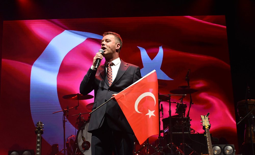 Kaymakam Eren, 19 Mayıs Yürüyüşüne Katıldı  