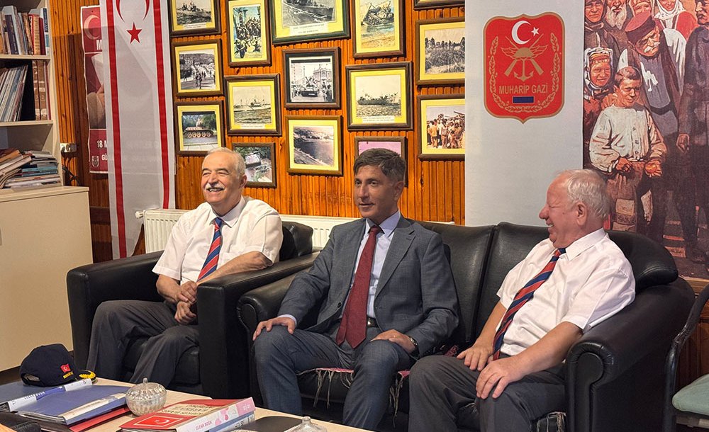 Kaymakam Erten, Gaziler Derneği'ni Ziyaret Etti