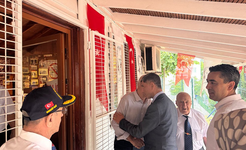 Kaymakam Erten, Gaziler Derneği'ni Ziyaret Etti