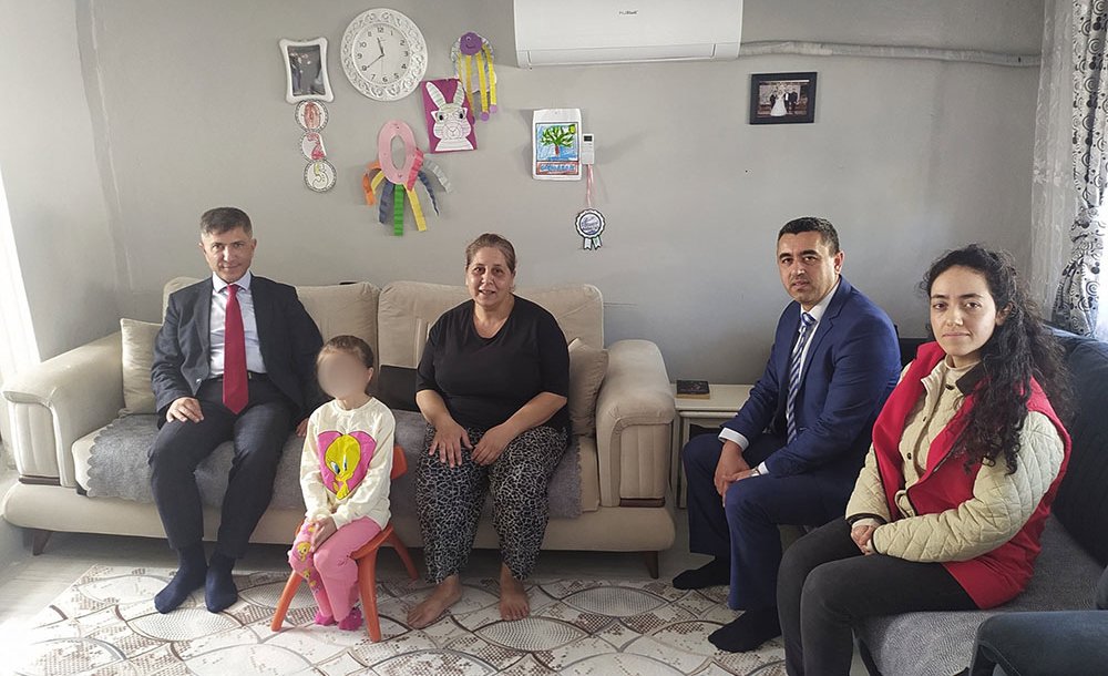 Kaymakam Erten, Hane Ziyaretleri Yapıyor 