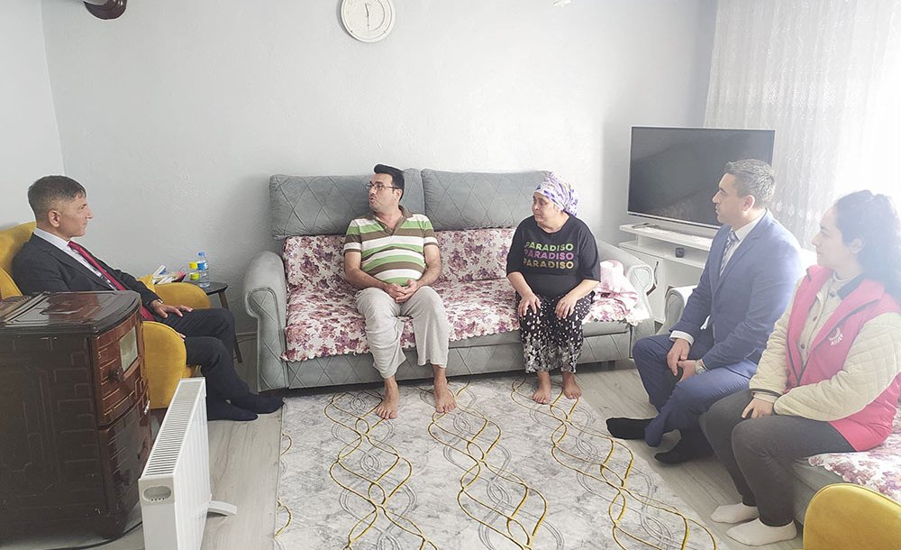 Kaymakam Erten, Hane Ziyaretleri Yapıyor 