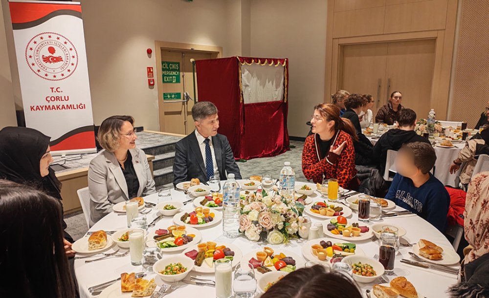 Kaymakam Erten Yetim Çocuklarla İftarda Buluştu 