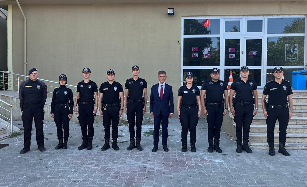 Kaymakam Erten'den Emniyete Ziyaret 