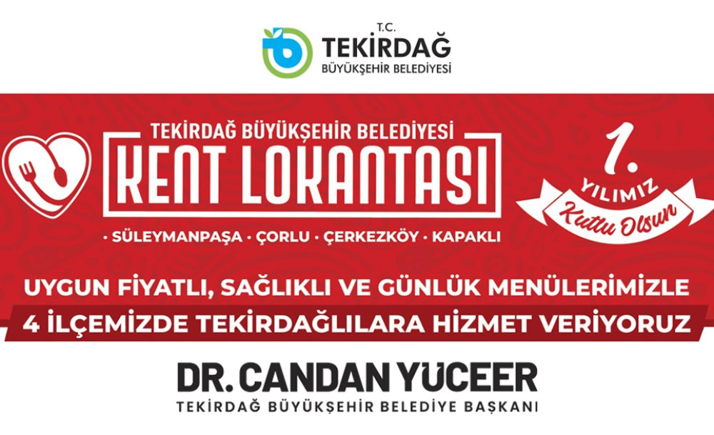 Kent Lokantaları 1 Yaşında