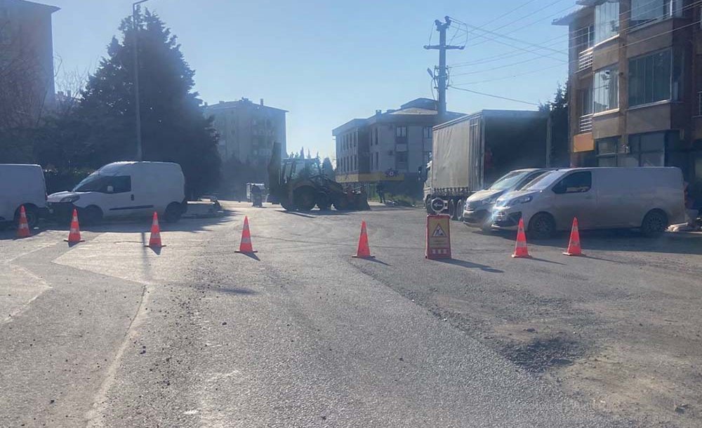 Kumru Caddesi'nde Çalışma Yapıldı 
