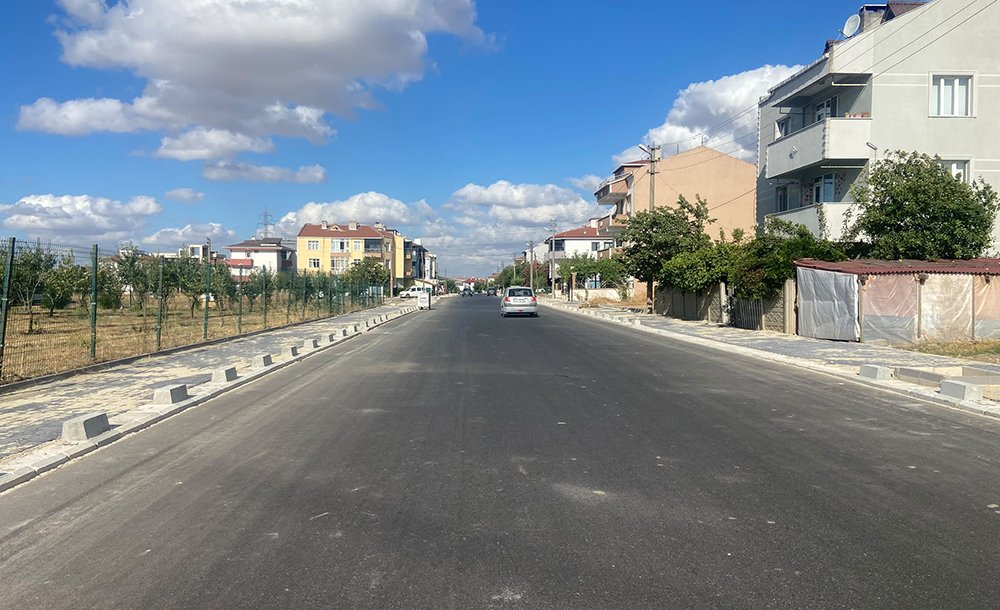 Kumru Caddesi'nin Ağaçları Da Dikildi