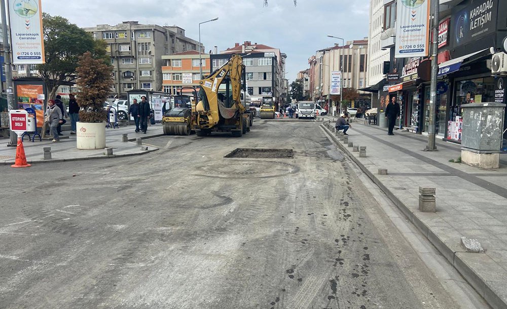Kumyol Caddesi'nin Asfaltı Tamamlandı 