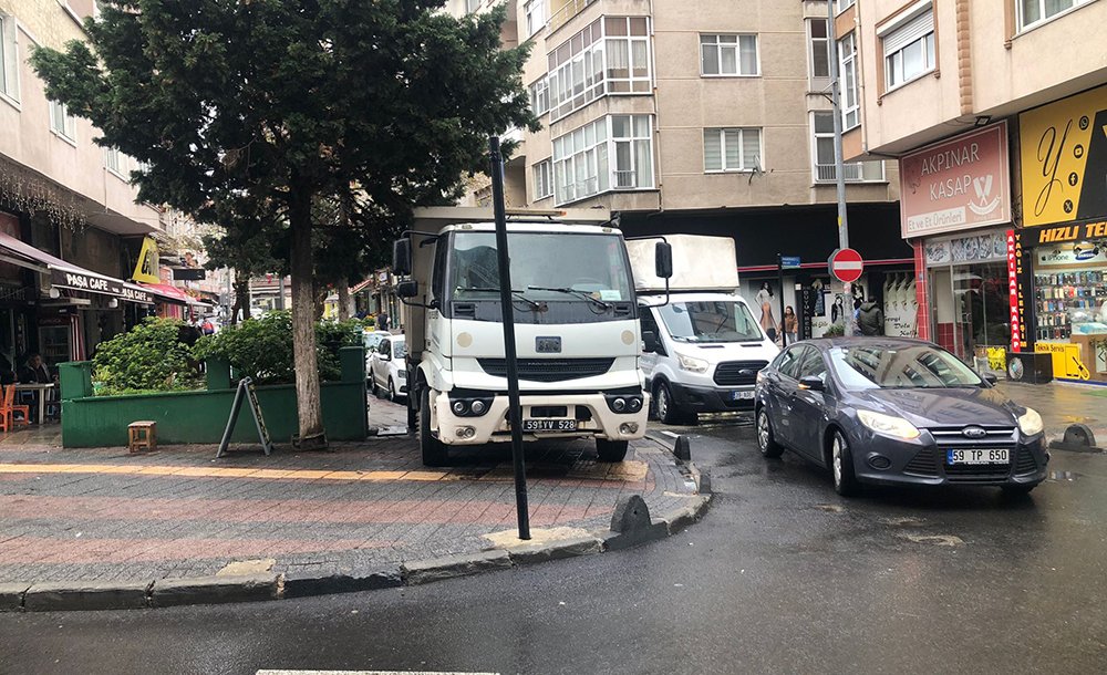 Mandıracı Caddesi'nde Şaşırtan Çalışma 