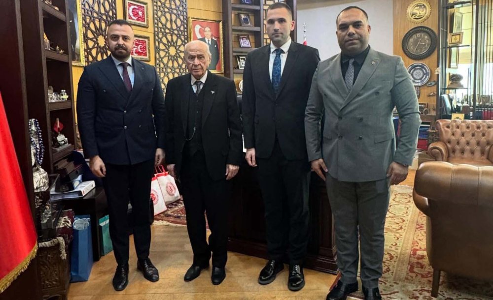 Mhp İl Başkanı Şirin, Bahçeli'yi Ziyaret Etti 
