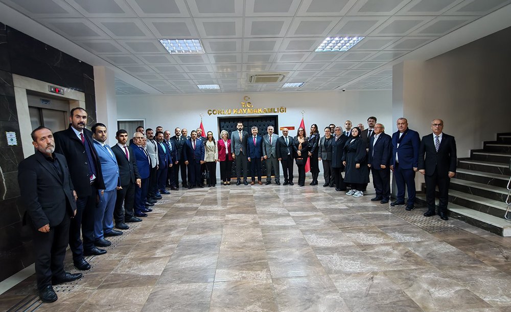 Mhp'den Çorlu'da Önemli Ziyaretler