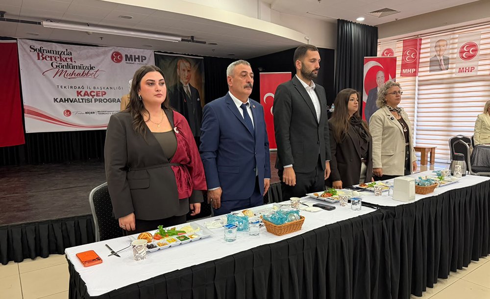 Mhp'li̇ Kadinlar Kahvaltida Buluştu 