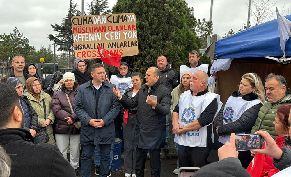 Milletvekili Aygun, İşçilere Destek Verdi 