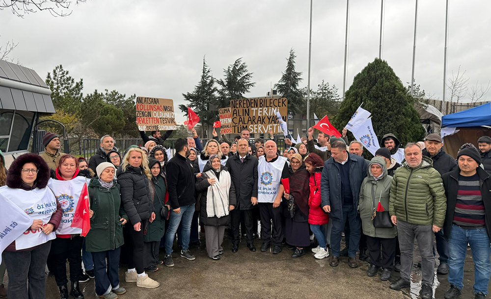 Milletvekili Aygun, İşçilere Destek Verdi