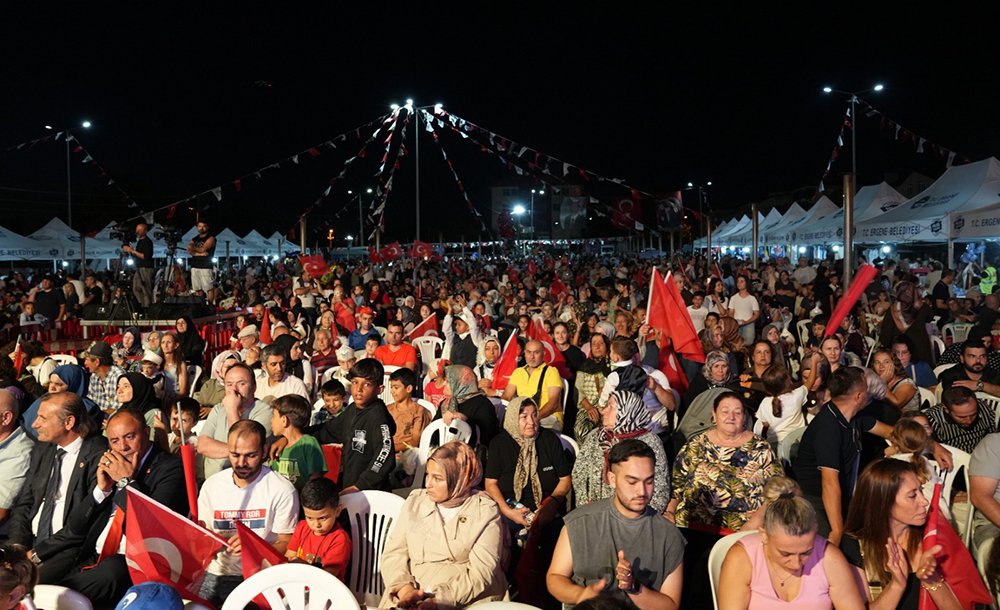 Müge Başkan'ın 30 Ağustos Konuşması Ergene'de Geceye Damga Vurdu!