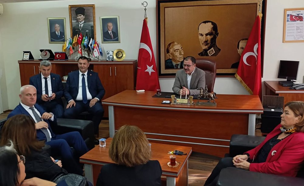 Muhtarlar Derneğinden Önemli Ziyaretler 