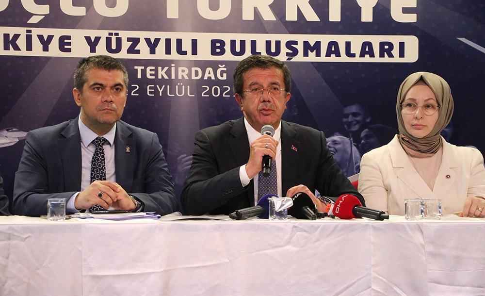 Nihat Zeybekçi Tekirdağ'da Gündemi Değerlendirdi 