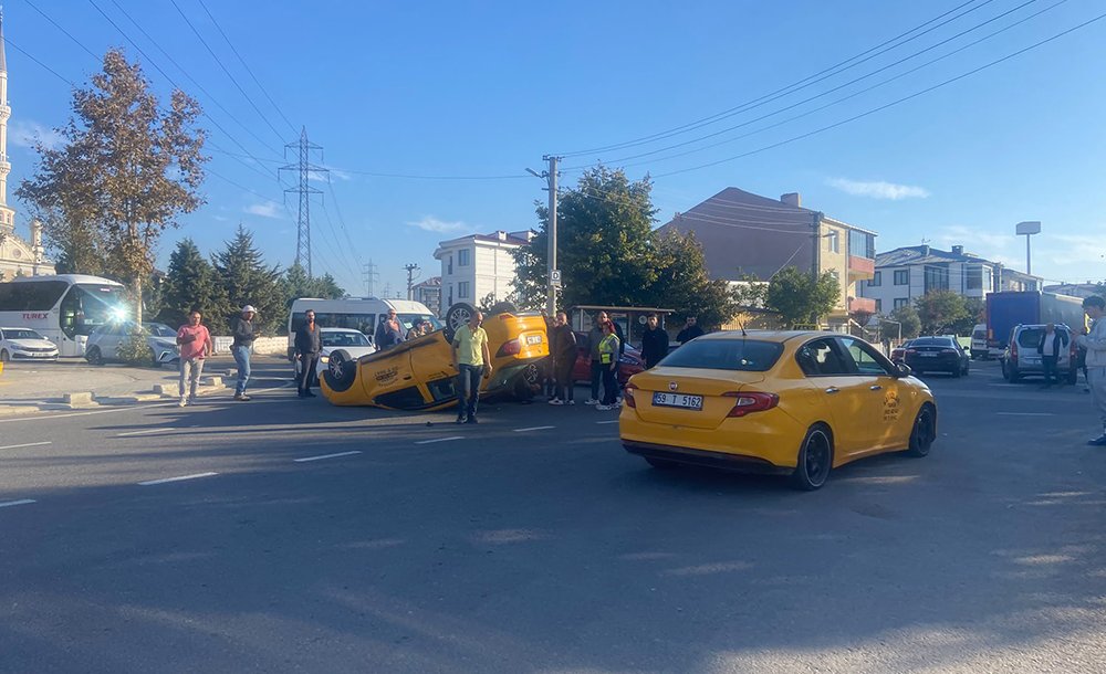 O Kavşağa Kasi̇sli̇ Önlem