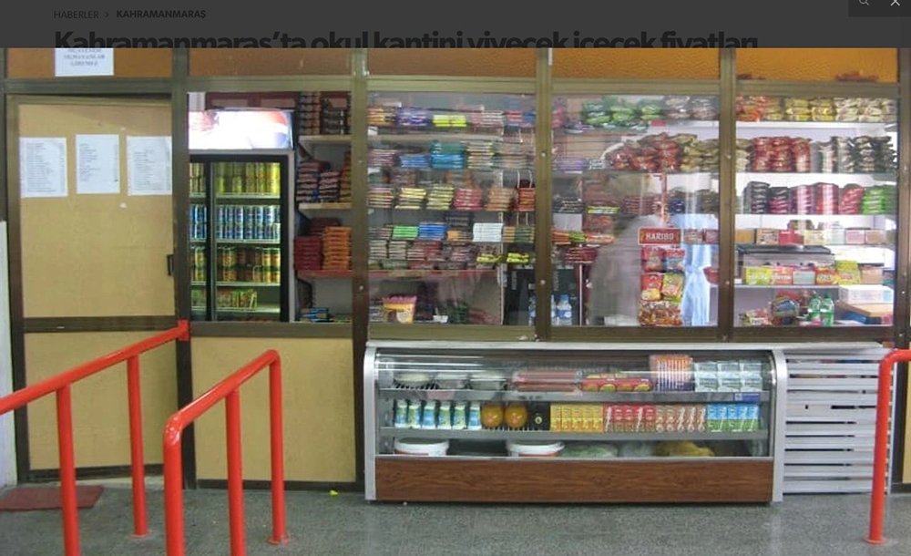 Okul Kantini 405 Bin Liraya Kiralandı 