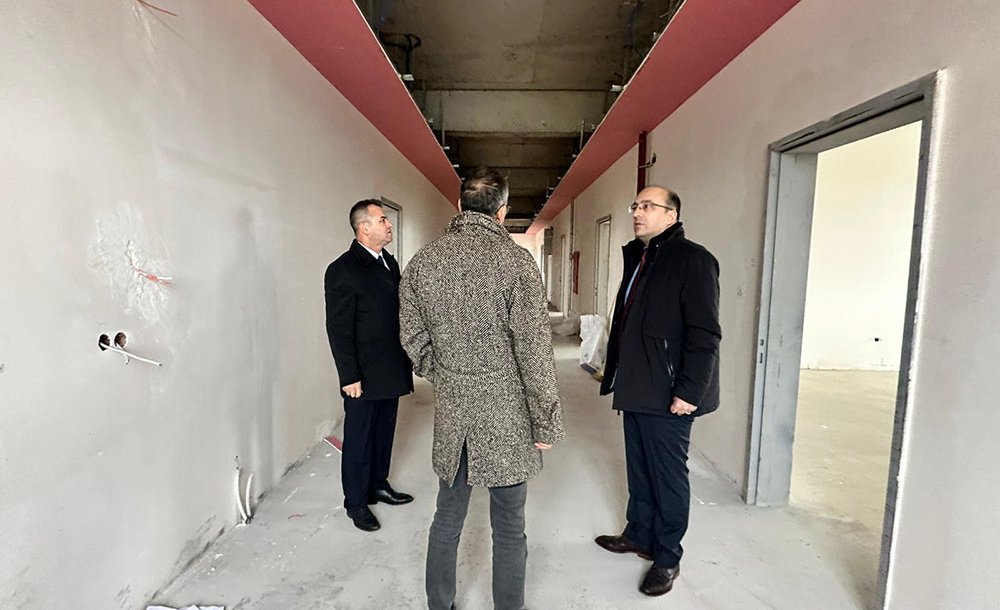 Okul Ve Ulaşım Yatırımları Yerinde İncelendi