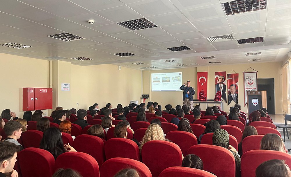 Okulda Afet Bilinci Eğitimi Verildi 