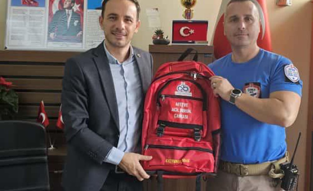 Okulda Afet Bilinci Eğitimi Verildi 