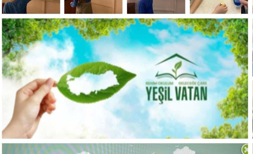 Okullarda ‘Yeşil Vatan' Seferberliği Yaşandı 