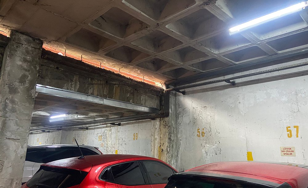 Otoparkın Harabe Görünümü Tepki Çekiyor 