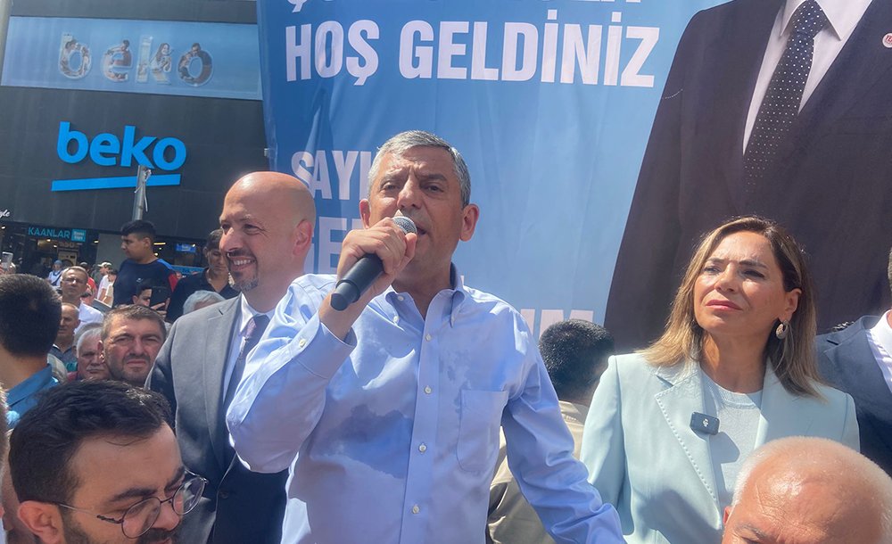 Özgür Özel'e Coşkulu Karşılama 