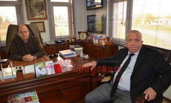 Marmaracık Belediye Başkanı Hüseyin Bulut'tan Gazetemize Ziyaret