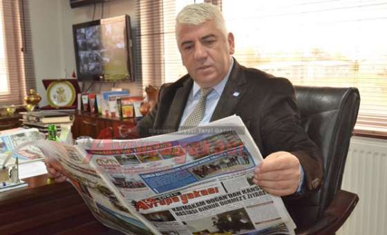 Rasim Yüksel'den Gazetemize Ziyaret