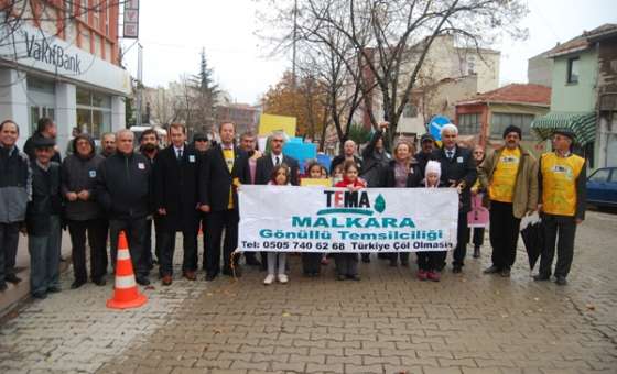 Malkara Tema Vakfı Toprağa Saygı Etkinliği Düzenledi