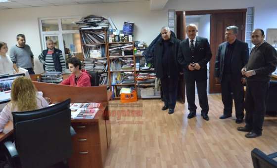 Ak Parti Çorlu İlçe Başkanı Tüfekçi'den Gazetemize Ziyaret