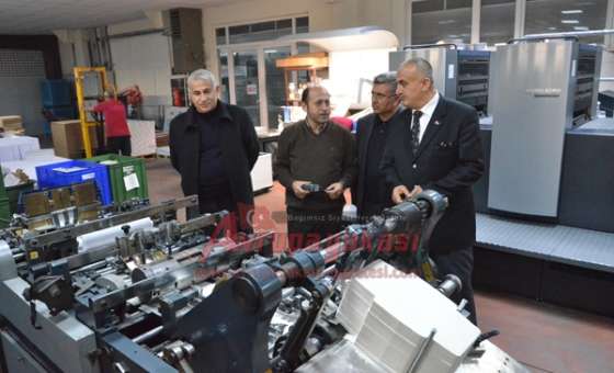 Ak Parti Çorlu İlçe Başkanı Tüfekçi'den Gazetemize Ziyaret
