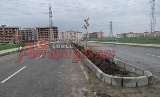 Dumlupınar Caddesinde Düzenleme Çalışmaları