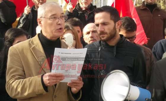 İşçi Partisi Çorlu İlçe Örgütü Basın Açıklaması Yaptı
