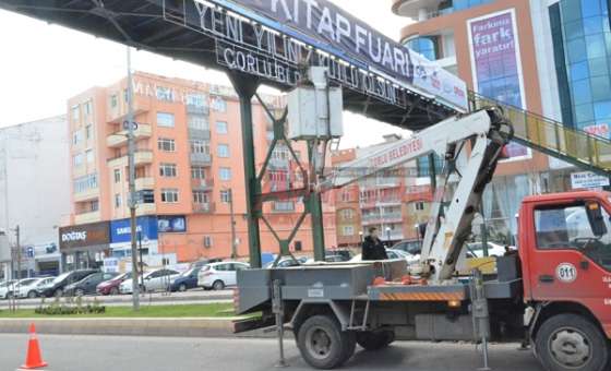 Çorlu'da Yeni Yıl Hazırlıkları Başladı