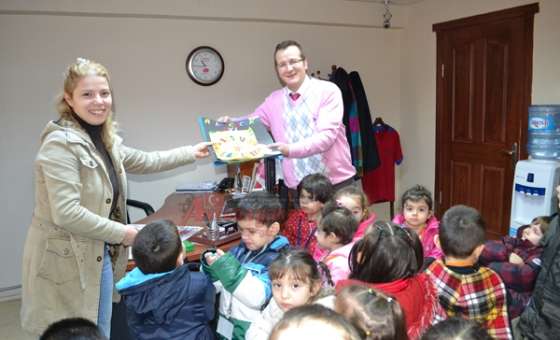 Miniklerden Gazetemize Ziyaret